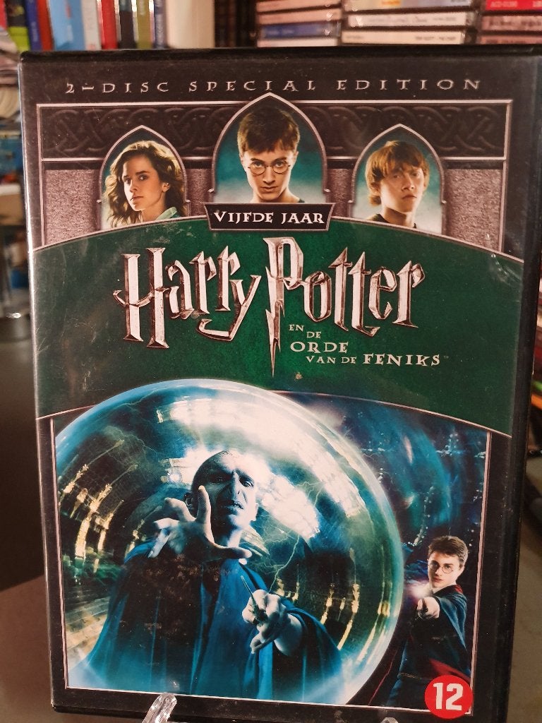 Harry Potter vijfde jaar en de orde van de Feniks 2DVD, Vanaf 12 jaar, Ophalen, Zo goed als nieuw