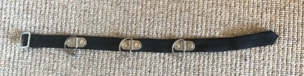 Kinky halsband met 3 ogen gay / hetero, Kleding | Heren, Ophalen of Verzenden, Gedragen