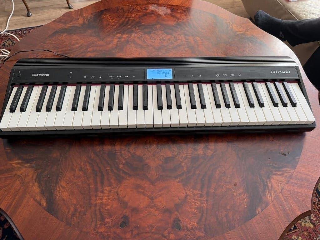 Roland GO:PIANO GO-61P digitale piano 61 toetsen, Nb., 61 toetsen, Roland, Ophalen of Verzenden