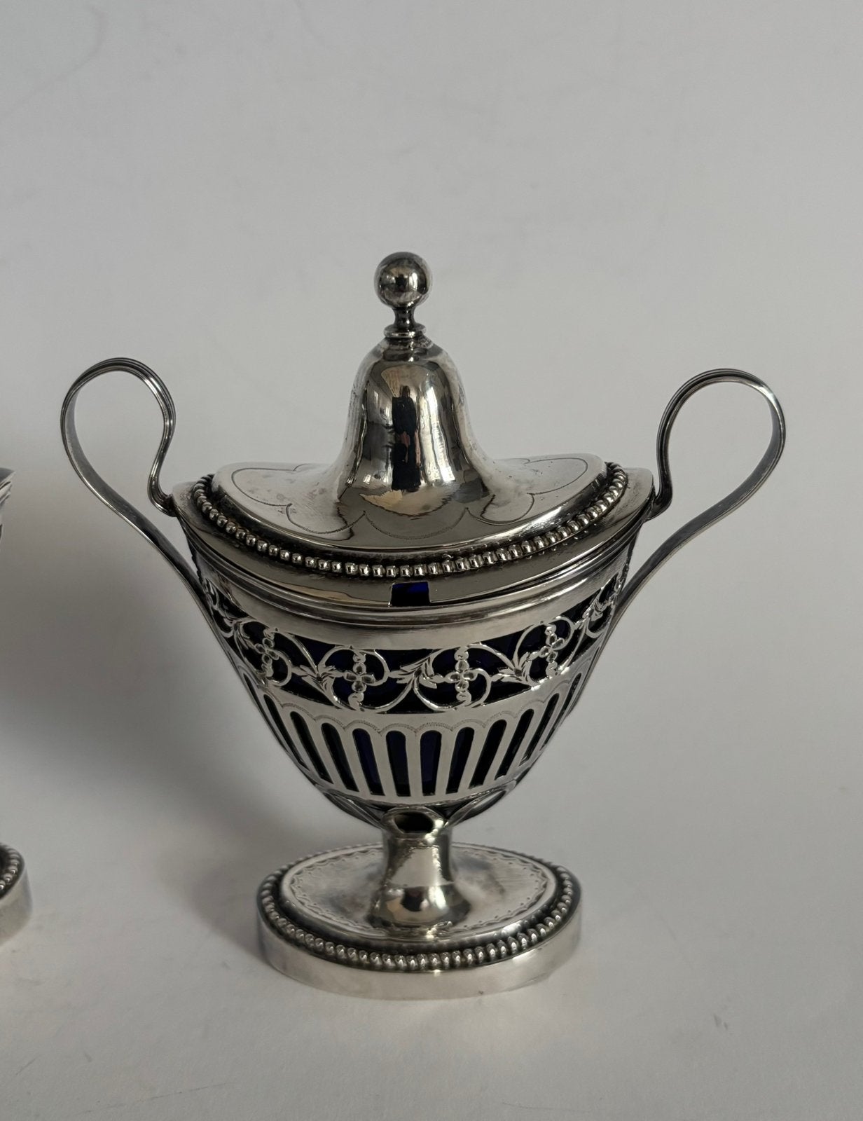 Zilveren tafelstel, Amsterdam 1792, Antiek en Kunst, Ophalen of Verzenden, Zilver