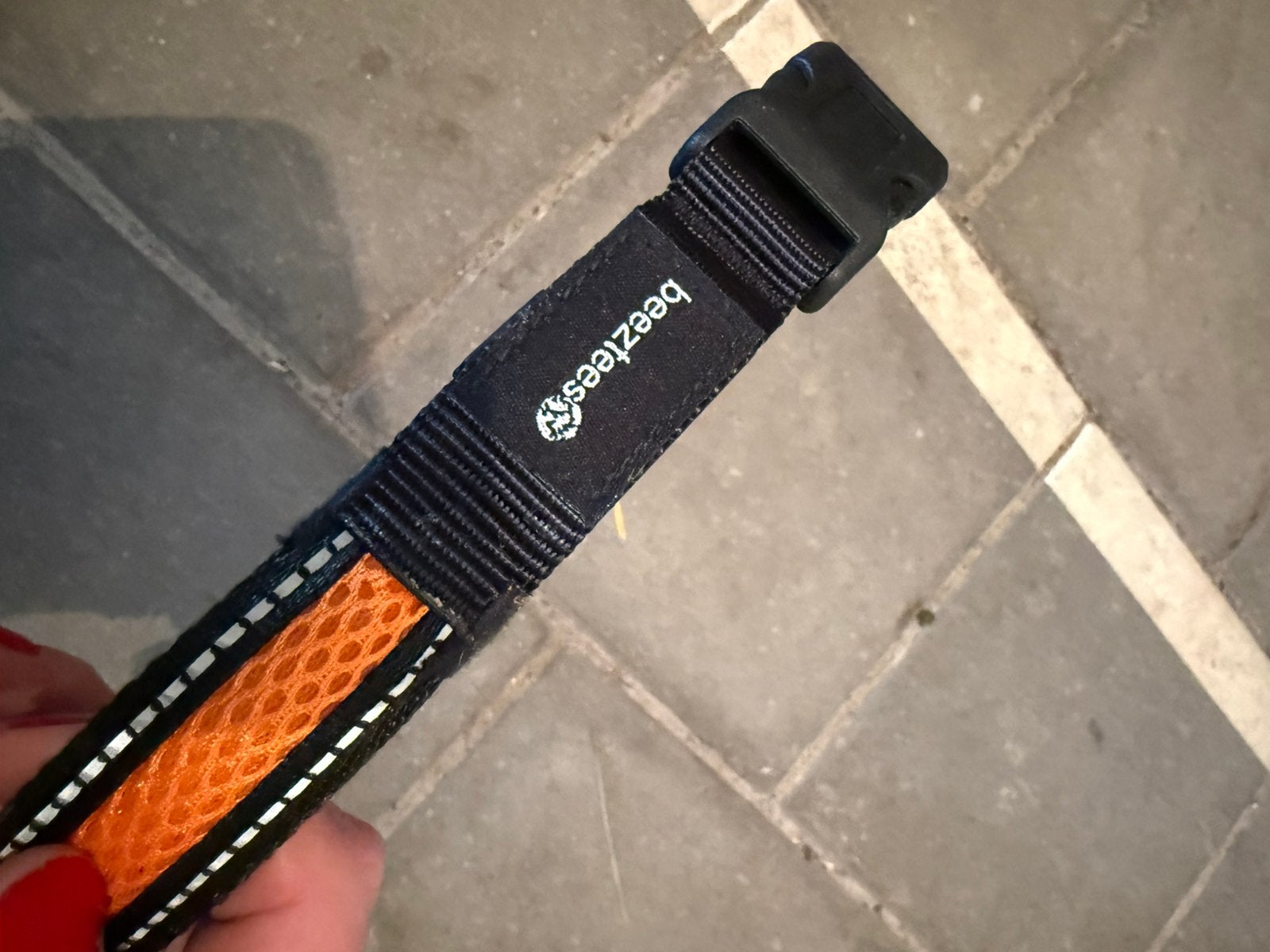 Honden halsband met verlichting, Ophalen, Verlicht, Zo goed als nieuw