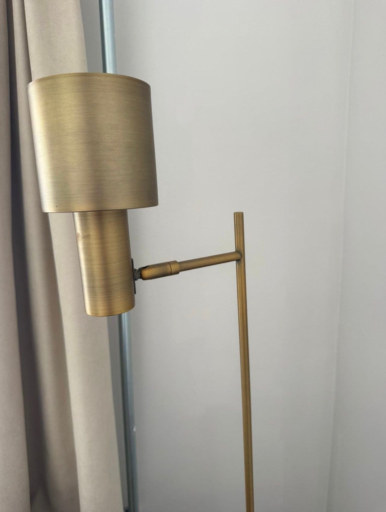 Staande lamp, Ophalen, Gebruikt, Metaal