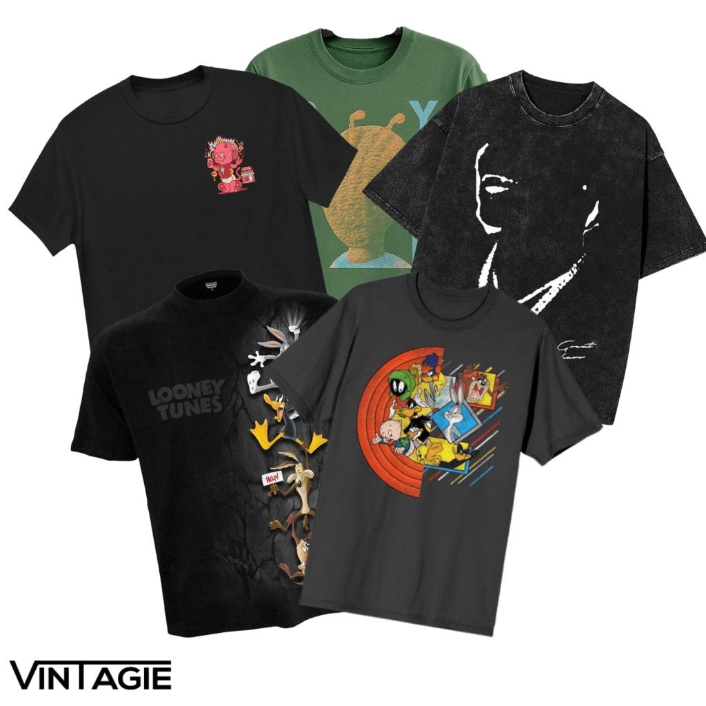 Single Stitch T-shirts 5 stuks of meer. Groothandel, Kleding | Heren, Overige kleuren, Vintagie, Haulerwijk, Overige maten