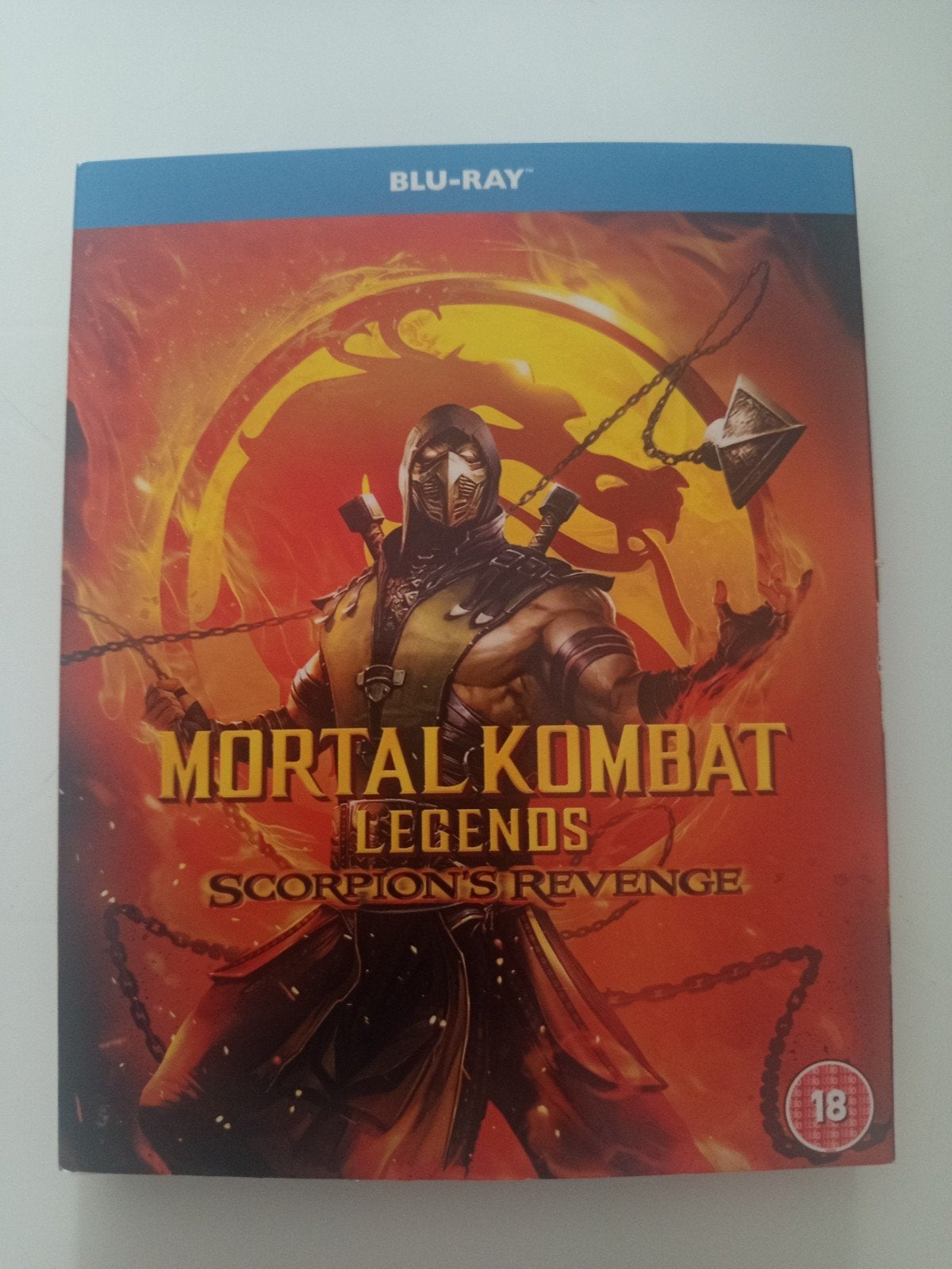 Mortal Kombat Legends Scorpions Revenge Blu Ray nieuw in sea, Cd's en Dvd's, Verzenden, Nieuw in verpakking