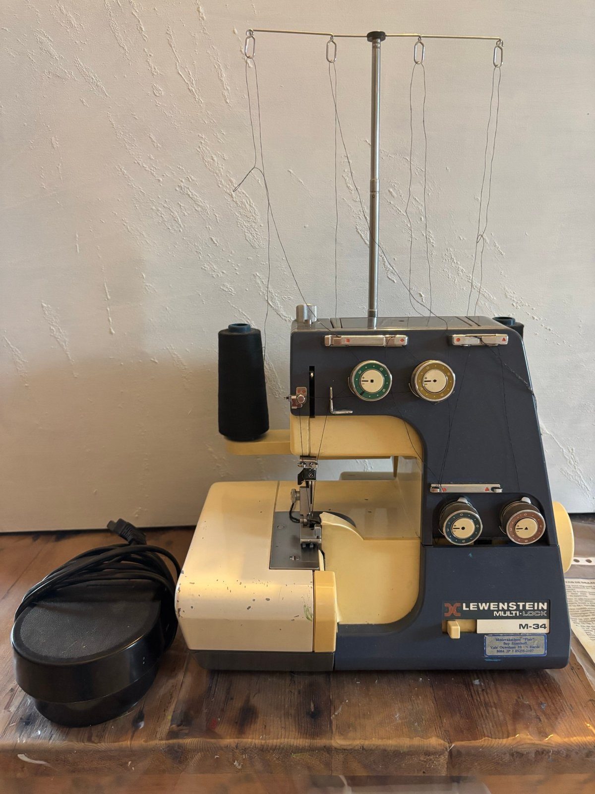 Lewenstein Multi-Lock M-34 Lockmachine, Hobby en Vrije tijd, Ophalen, Gebruikt, Lockmachine, Lewenstein