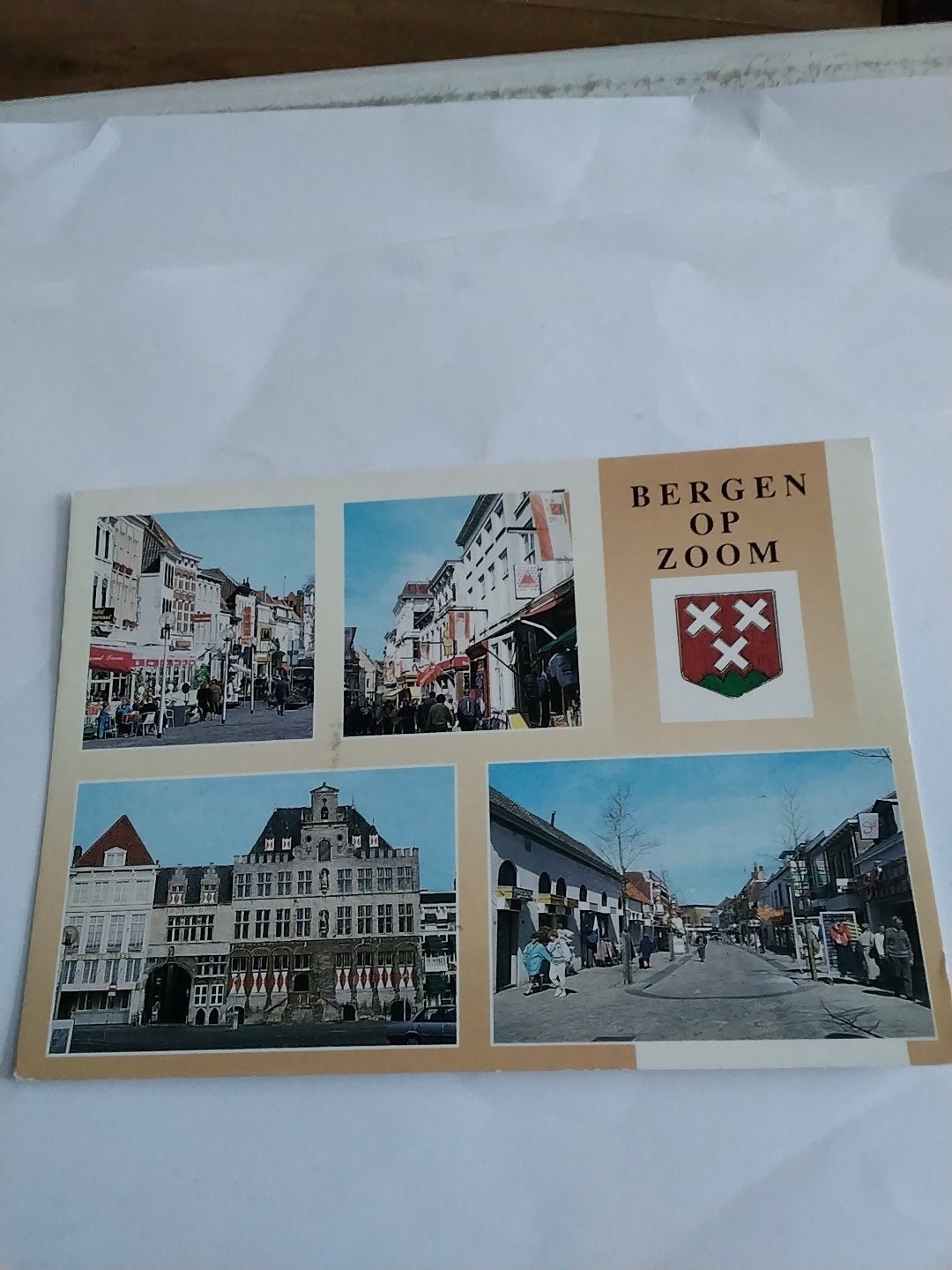 Oude ansichtkaart Bergen op Zoom -, Ophalen of Verzenden, 1960 tot 1980, Gelopen, Noord-Brabant