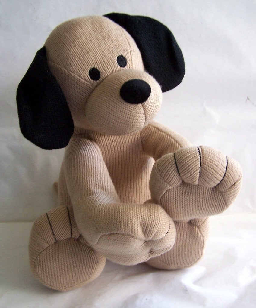 Leuke gebreide knuffelhond - HEMA. Zo goed als nieuw., Hema, Zo goed als nieuw, Middelgroot (20 tot 80 cm), Wasbaar