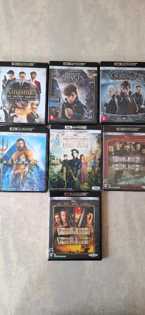 4K Blu-ray films, zie omschrijving en prijzen., Ophalen of Verzenden, Zo goed als nieuw, Actie