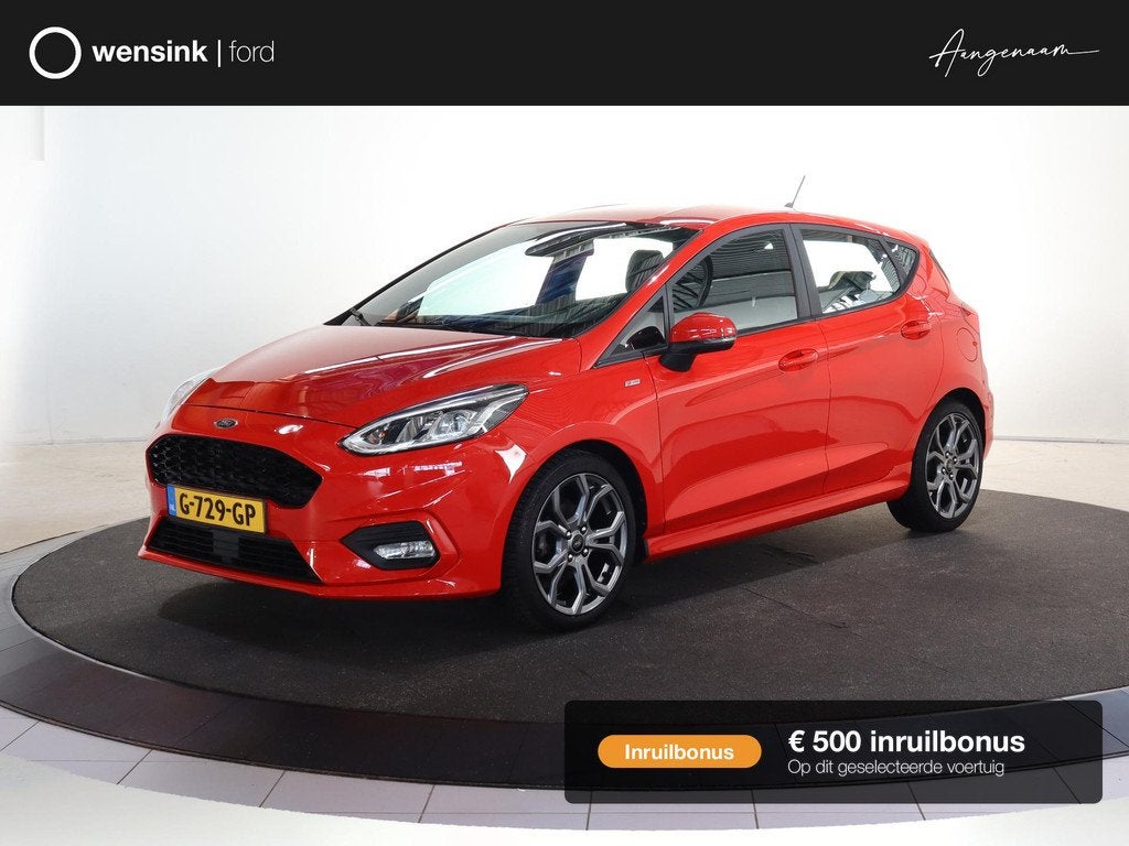 Ford Fiesta 1.0 EcoBoost ST-Line | Navigatie | Cruise Contro, Gebruikt, Euro 6, 580 kg, 1064 kg