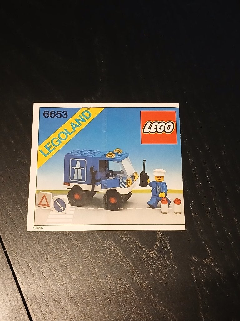 Lego 6653 instructieboekje (1982), Ophalen, Gebruikt, Overige thema's, Lego