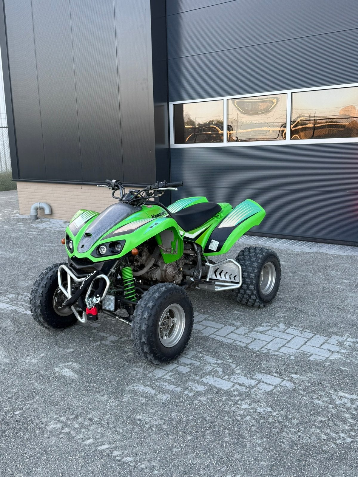 Kawasaki kfx700 kfx 700 L7E uit 2006 met auto kenteken, 700 cc, 2 cilinders, 12 t/m 35 kW