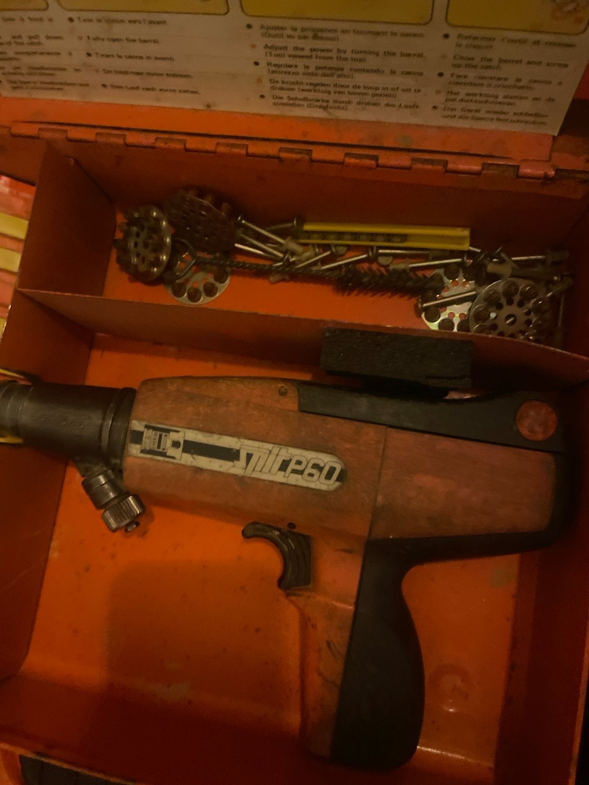 Hilti TP 60 slaghamer in koffer, Doe-het-zelf en Verbouw, Gereedschap | Boormachines, Gebruikt, Overige typen, Ophalen of Verzenden