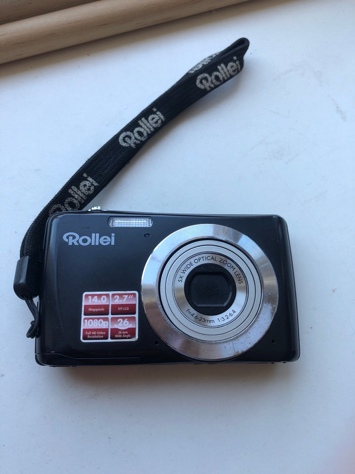 Rollei Powerflex 550 Full HD Compactcamera, Ingebouwde flitser, Gebruikt, Ophalen of Verzenden, Compactcamera