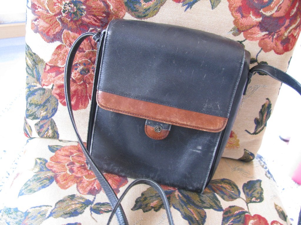 Castelijn & Beerens * cross-over # tas * vintage *, Ophalen of Verzenden, Gebruikt, Overige kleuren, Schoudertasje