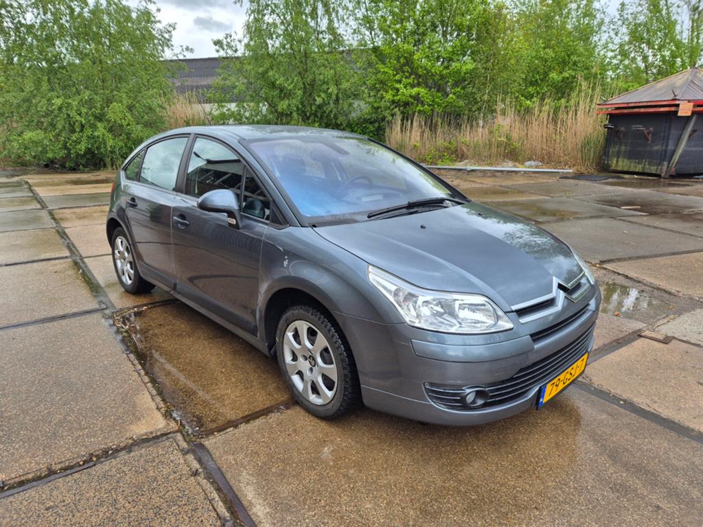 Citroën C4 1.6 16V Berline 2008 150000km!! Gas g3, Voorwielaandrijving, Stof, Zwart, 4 cilinders