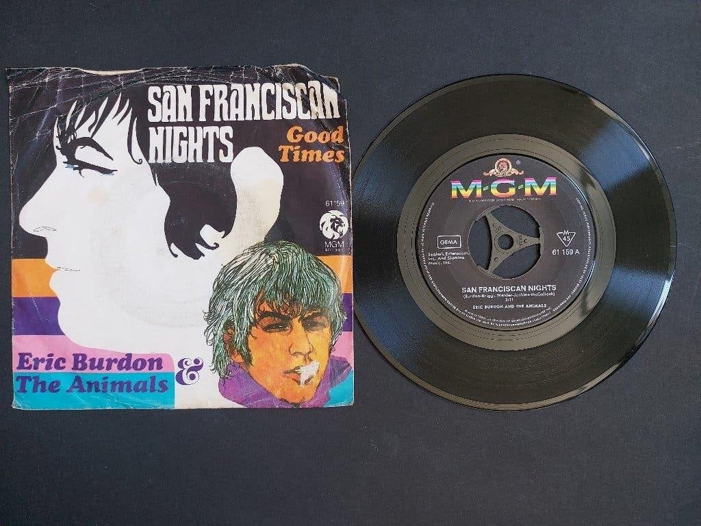 Single, Eric Burdon & The Animals, Cd's en Dvd's, Vinyl | Rock, Gebruikt, Verzenden, 7 inch, Poprock