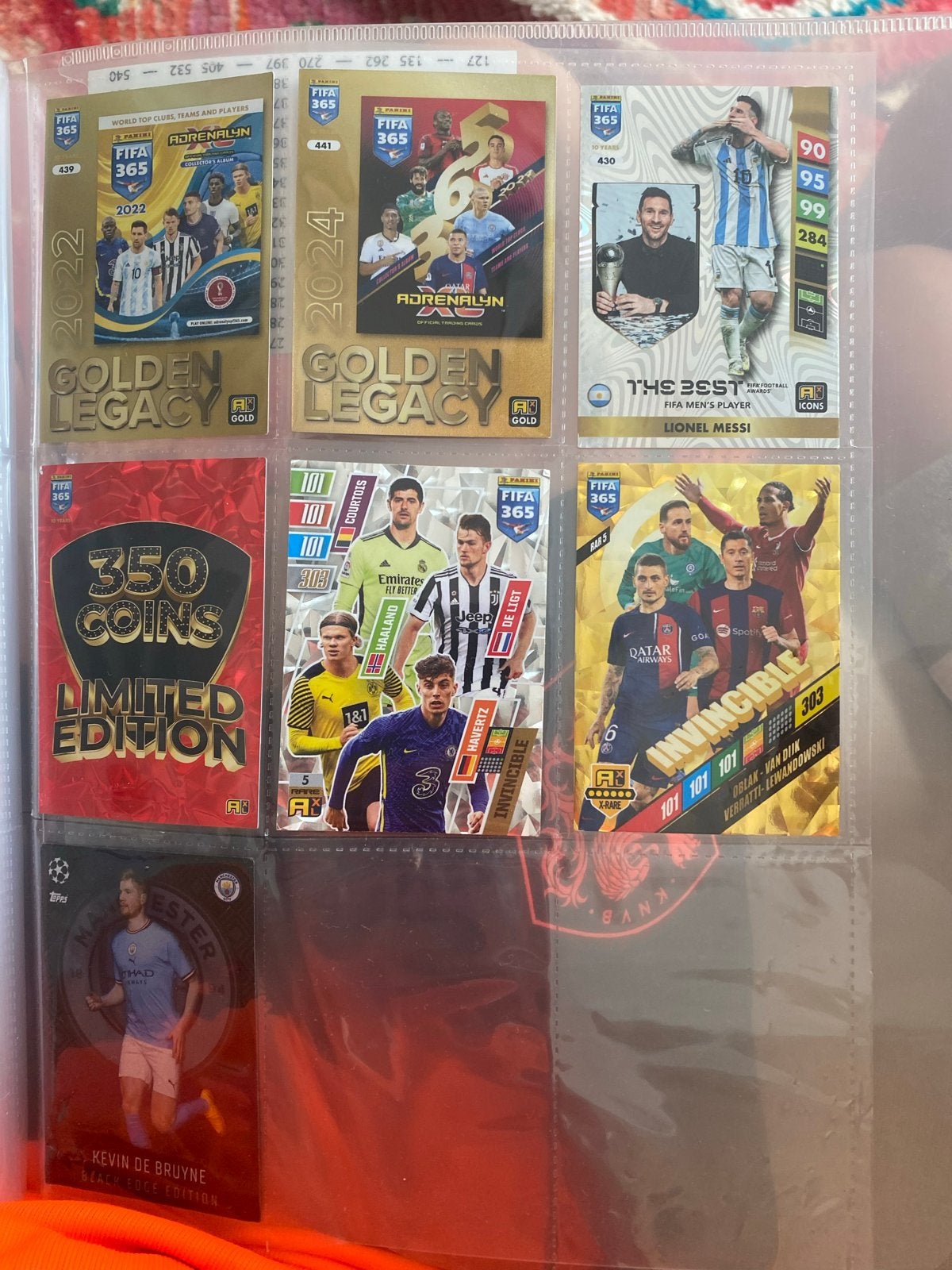 FIFA 365 Adrenalyn XL 2025 Collector's Album met kaarten, Ophalen, Zo goed als nieuw, Buitenlandse clubs, Spelerskaart