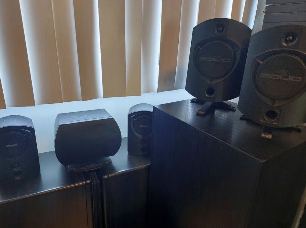 B&W rock solid surround set, Overige merken, Gebruikt, Ophalen of Verzenden, 60 tot 120 watt