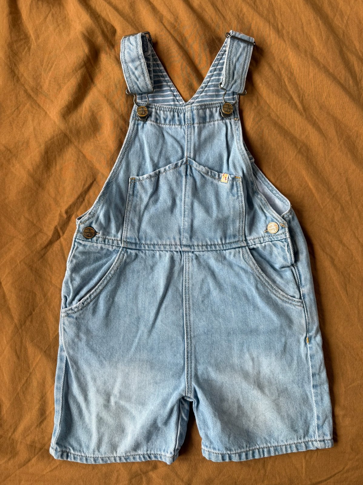Zara denim tuintboek maat 98, Ophalen of Verzenden, Zo goed als nieuw, Jongen of Meisje, Broek