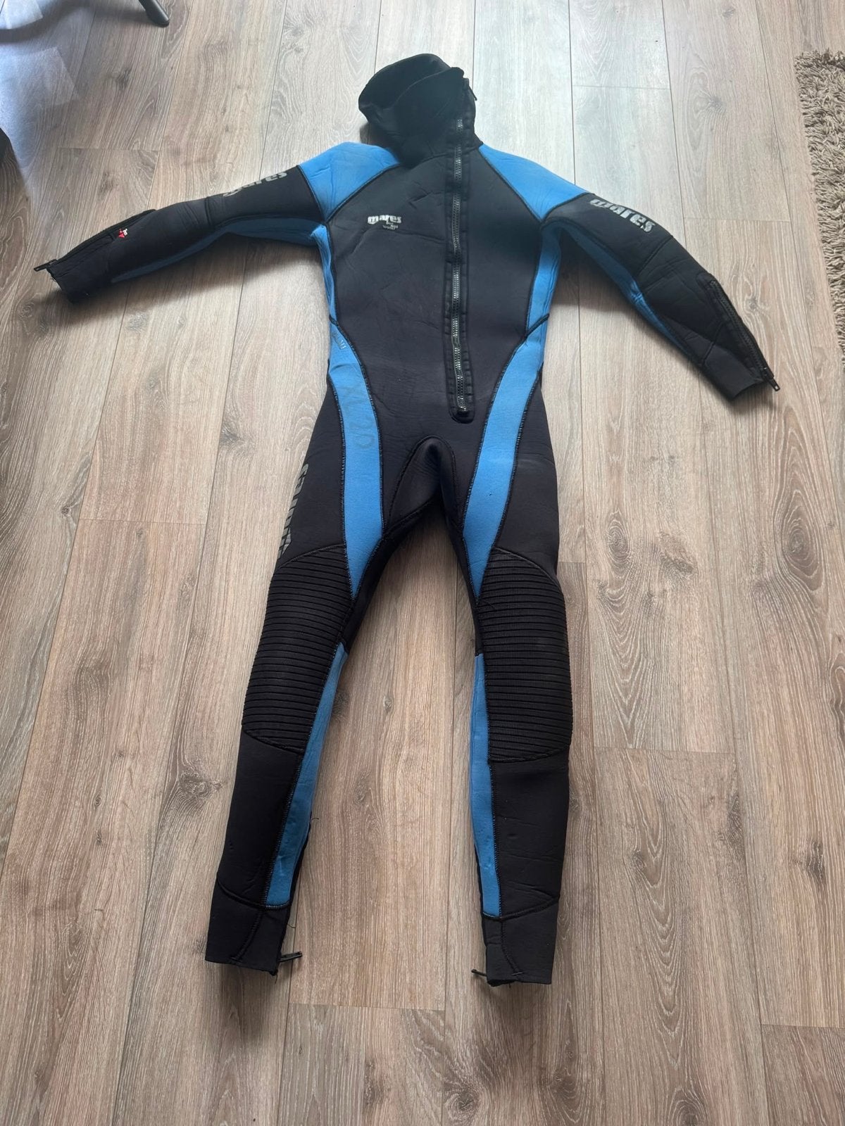 Mares 7 mm duikpak met capuchon - Maat L, Ophalen, Gebruikt, Duikpak