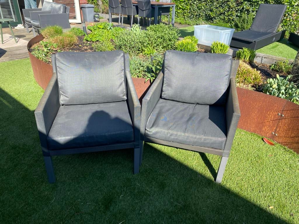 Life outdoor tuinstoelen, Ophalen, Gebruikt