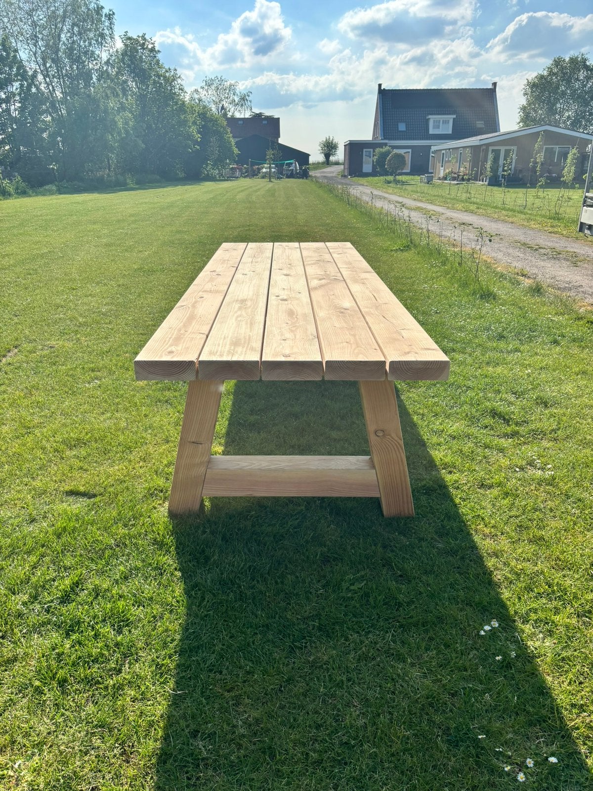 Maatwerk l  robuuste douglas tuinfafel, Ophalen, Nieuw, Rechthoekig, Hout