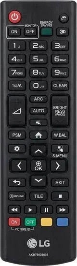 Originele Afstandsbediening LG [LG AKB76039803], Ophalen of Verzenden, Zo goed als nieuw