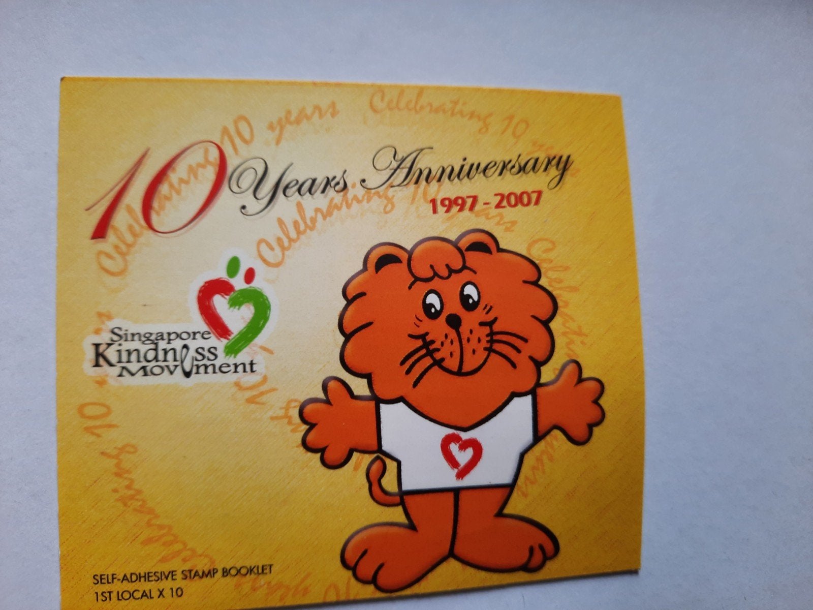Singapore Kindness Movement Postzegelboekje 1997-2007, Verzenden, Postfris, Dier of Natuur