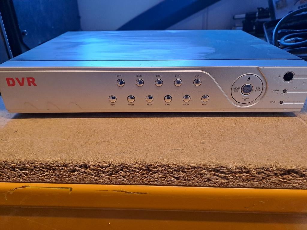 DVR Beveiligingsrecorder 4-kanaals, Ophalen of Verzenden, Gebruikt