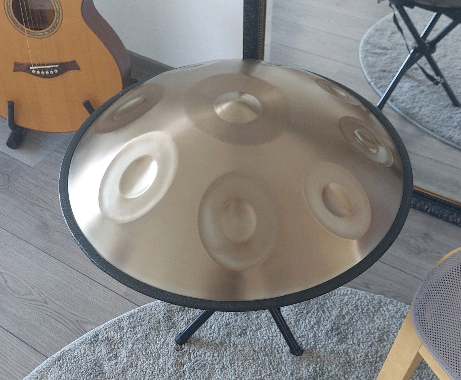 Handpan D kurt 9 - 432hz, Ophalen, Zo goed als nieuw, Melodische percussie