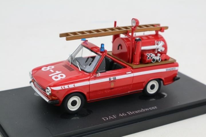 1:43  DAF 46 Brandweer ''Gemeente Voorst'' 1974 - Nu € 92,65, Hobby en Vrije tijd, Modelauto's | 1:43, Overige merken, Auto, -