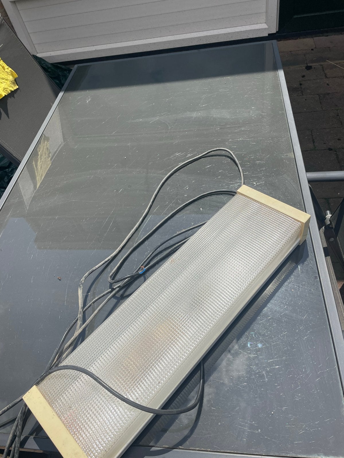TL-verlichting voor werkplaats of garage, Ophalen, Gebruikt