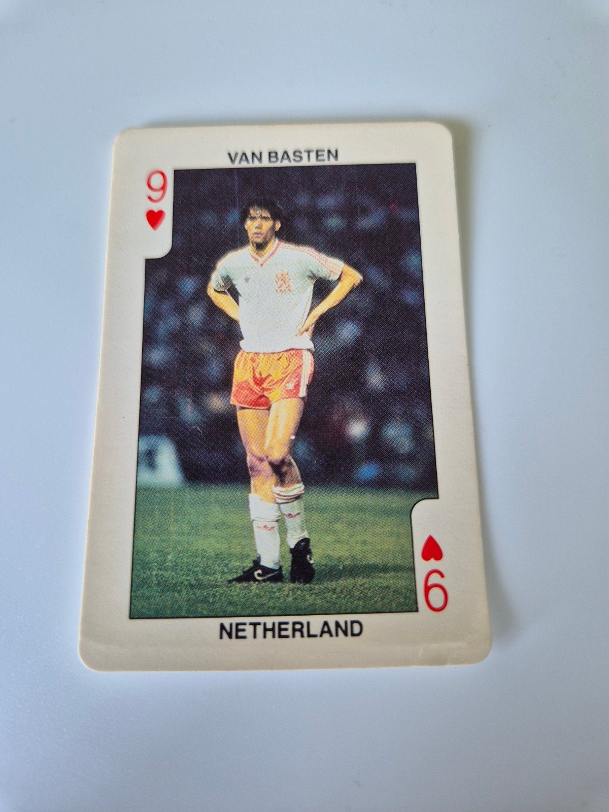 Dandy Bubble Gum Football spelerskaart van Basten, Ophalen of Verzenden, Zo goed als nieuw, Overige binnenlandse clubs, Spelerskaart