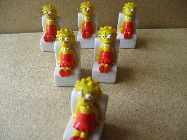 adv11223 simpsons poppetje 8, Ophalen, Overige figuren, Gebruikt, Beeldje of Figuurtje