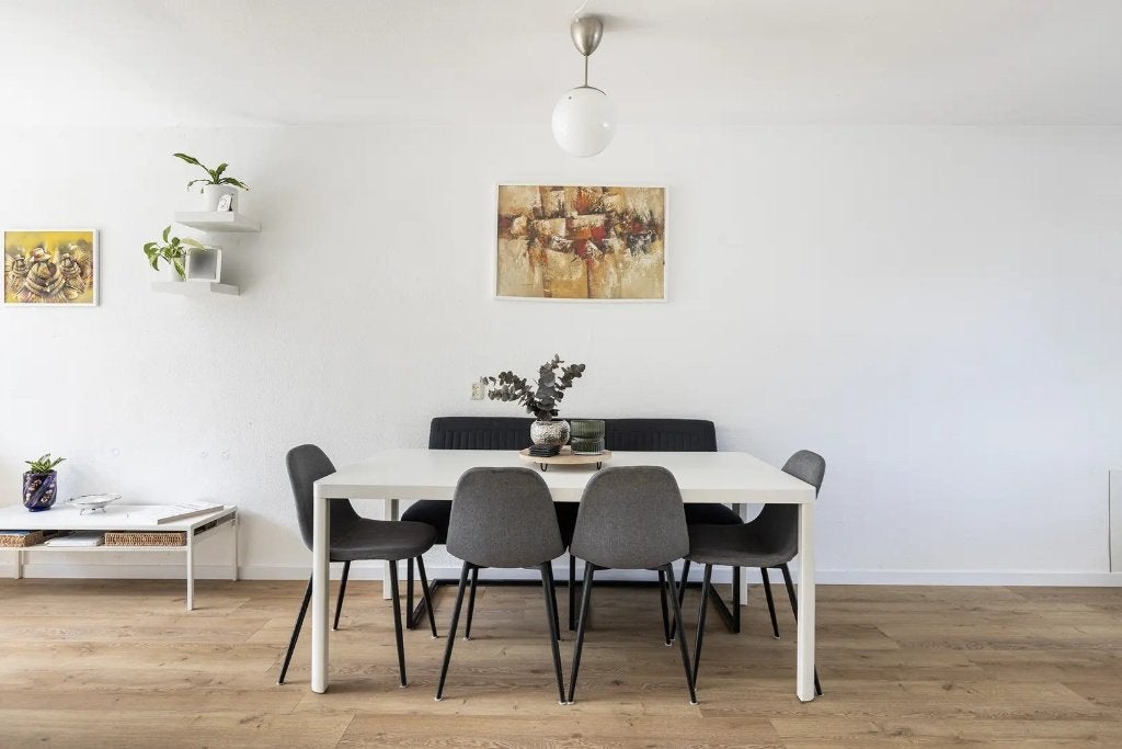 Volledige eetkamerset, Ophalen, Gebruikt, 4 tot 6 stoelen