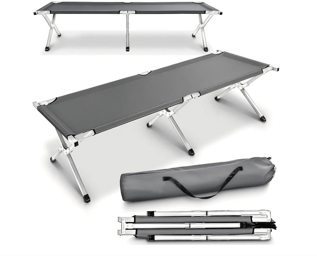 Nieuwe Tresko veldbed XL - Comfortabel en stevig!, Caravans en Kamperen, Kampeeraccessoires, Nieuw, Ophalen of Verzenden