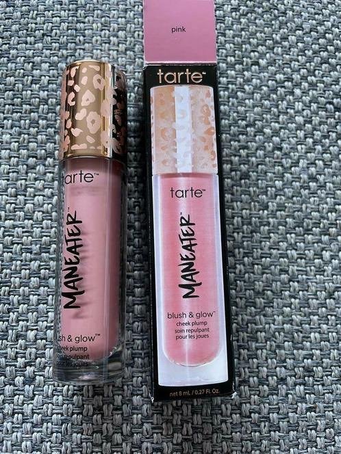 Tarte Maneater Blush & Glow Cheek Plump in Pink- Nieuw!, Wangen, Nieuw, Ophalen of Verzenden, Make-up