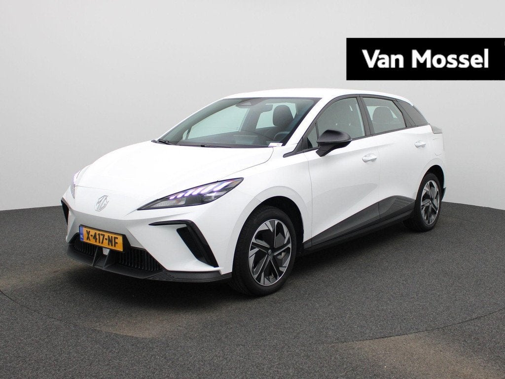 MG 4 Standard 51 kWh | Apple Carplay/Android Auto | Adaptiev, Auto's, MG, Automaat, 12 maanden, Wit, Parkeersensor