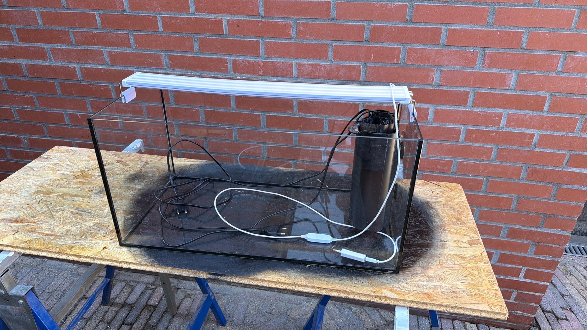 Aquarium Marina open bak 60x30x30,54 liter, Ophalen, Zo goed als nieuw, Leeg aquarium