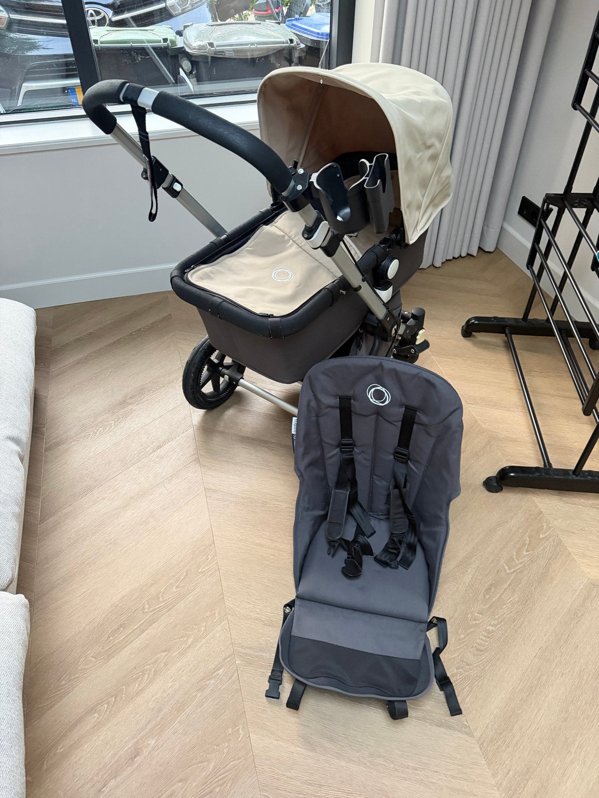 Bugaboo Cameleon 3 kinderwagen - Beige, Gebruikt, Bugaboo, Ophalen of Verzenden, Combiwagen