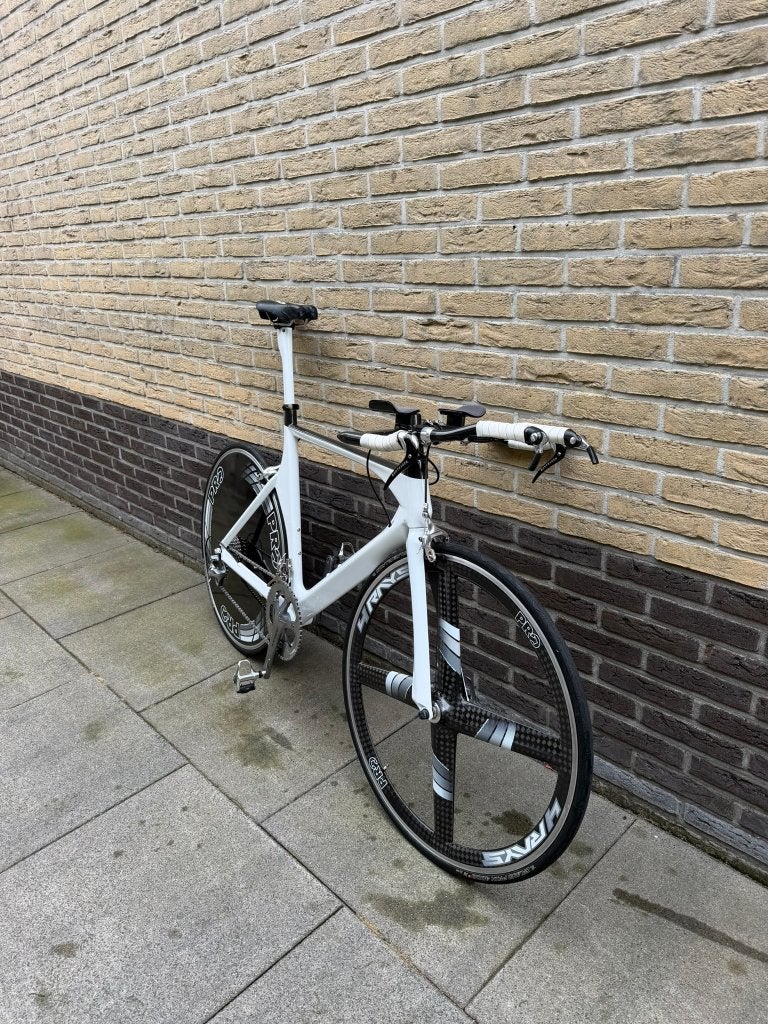 Tijdritfiets - Dura Ace - 105 en tijdritwielen, Ophalen, Gebruikt, Overige typen