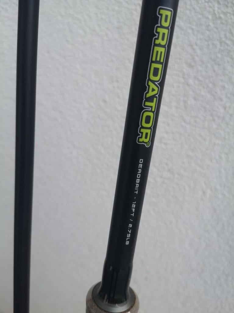 Vislijnen fox predator 12ft 2n75 lb nieuw, Ophalen, Nieuw, Werphengel