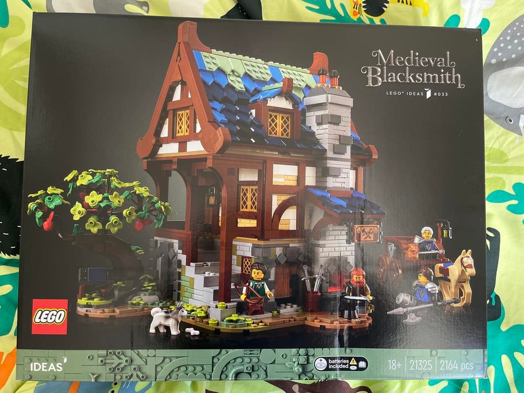 Lego 21325 Medieval Blacksmith Nieuwinkel Nieuw in doos, Ophalen, Nieuw, Complete set, Lego