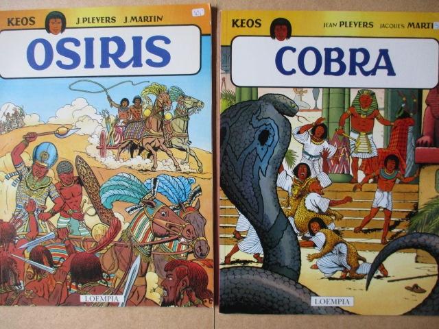w0179 keos 1 en 2, Meerdere stripboeken, Ophalen, Gelezen