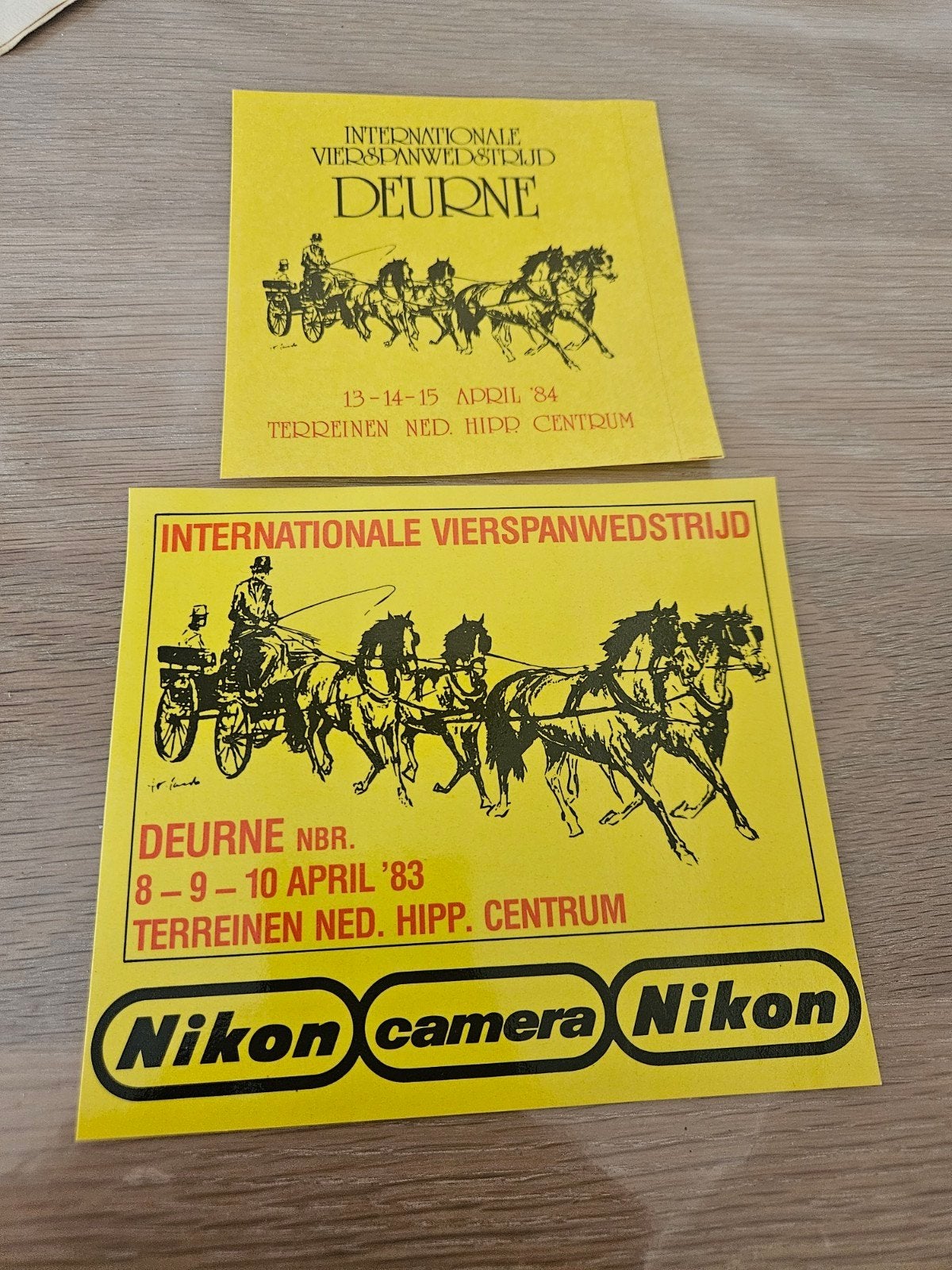 Internationale Vierspanwedstrijd Deurne, Ophalen of Verzenden, Zo goed als nieuw