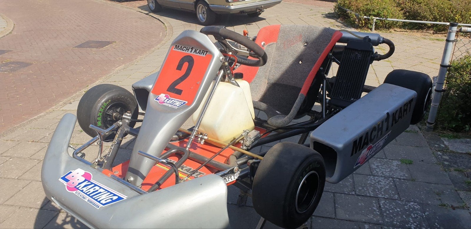Mach 1 Kart met IAME X30 motor, Ophalen of Verzenden, Gebruikt, Kart