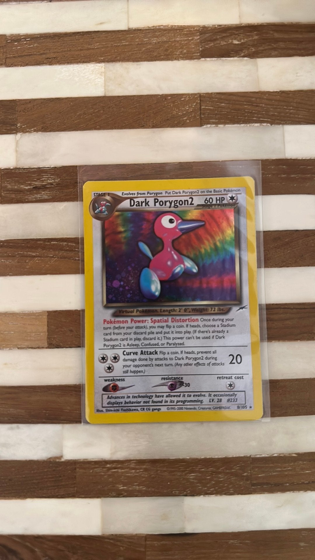 Dark Porygon 2 neo destiny 8/105, Verzenden, Zo goed als nieuw
