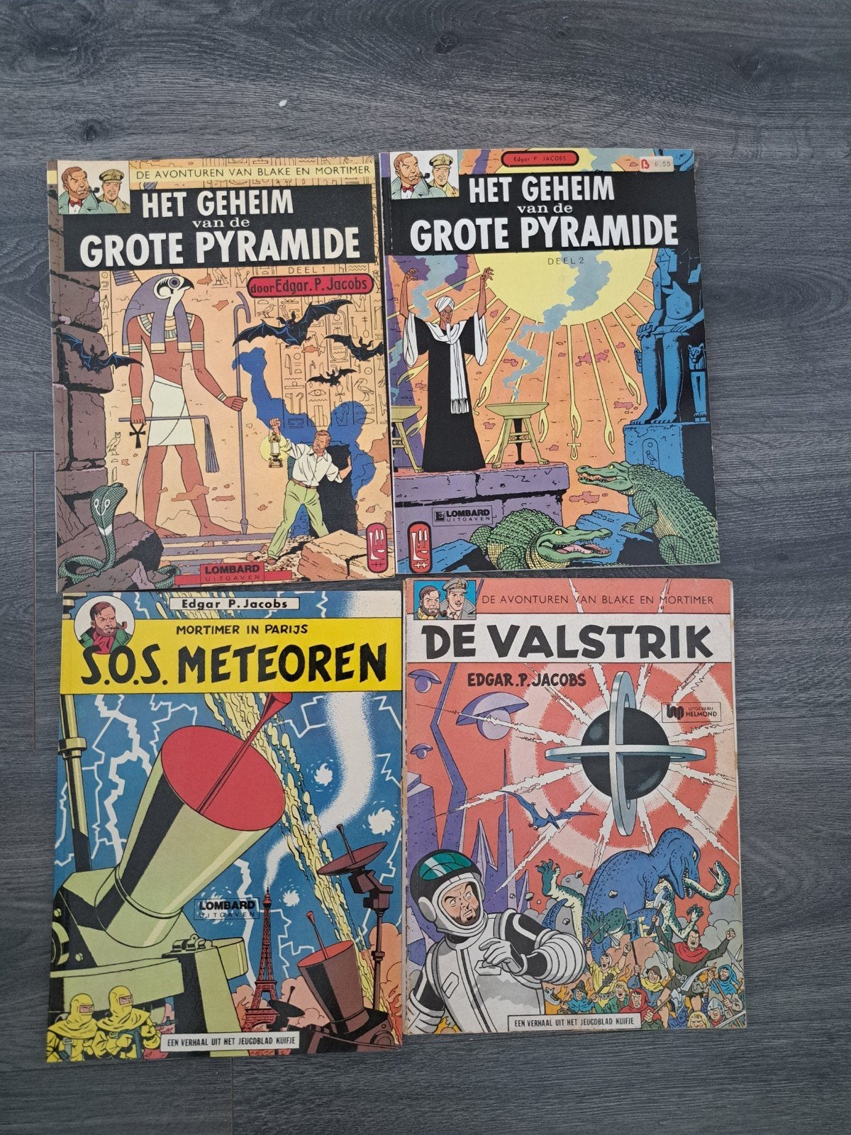 Blake en Mortimer: Het Geheim van de Grote Piramide & meer, Meerdere stripboeken, Ophalen of Verzenden, Gelezen