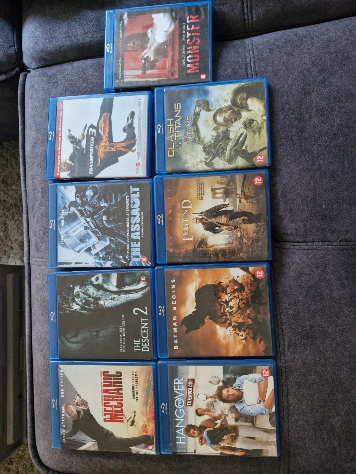Blu-ray collectie: Actie, Horror & Comedy (9 films), Vanaf 16 jaar, Overige genres, Nederlands, Ophalen of Verzenden
