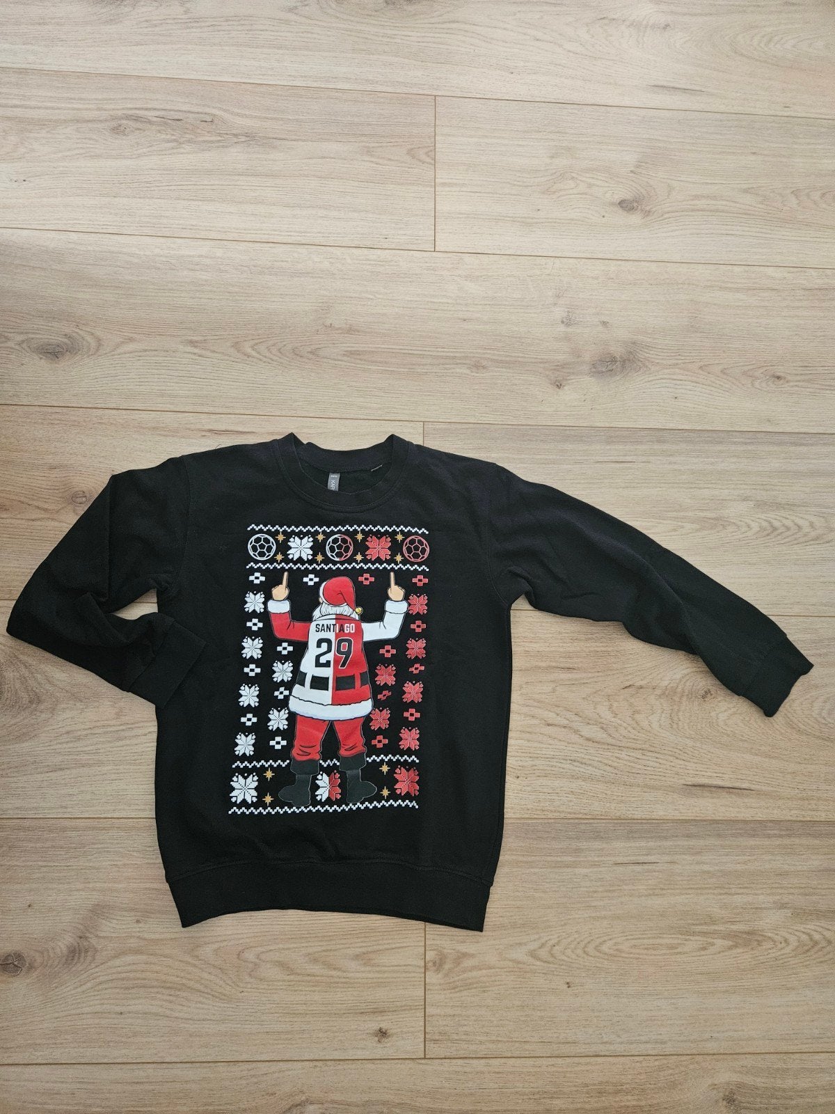 Feyenoord kersttrui Santi Gimenez maat 10/12, Kinderen en Baby's, Jongen of Meisje, Trui of Vest, Ophalen of Verzenden, Zo goed als nieuw